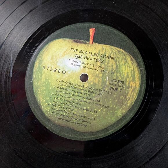 The Beatles Again Vinyl Record Loose LP Only Hey Jude Vintage - Picture 2 of 5